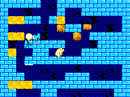 Doki Doki Penguin Land screenshot 2 for Sega Mark III